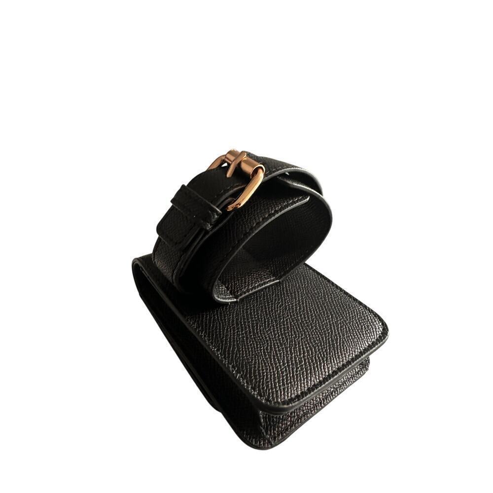 ANCLET Ankle Purse Bag Black Tan or Brown - Picture 12 of 15